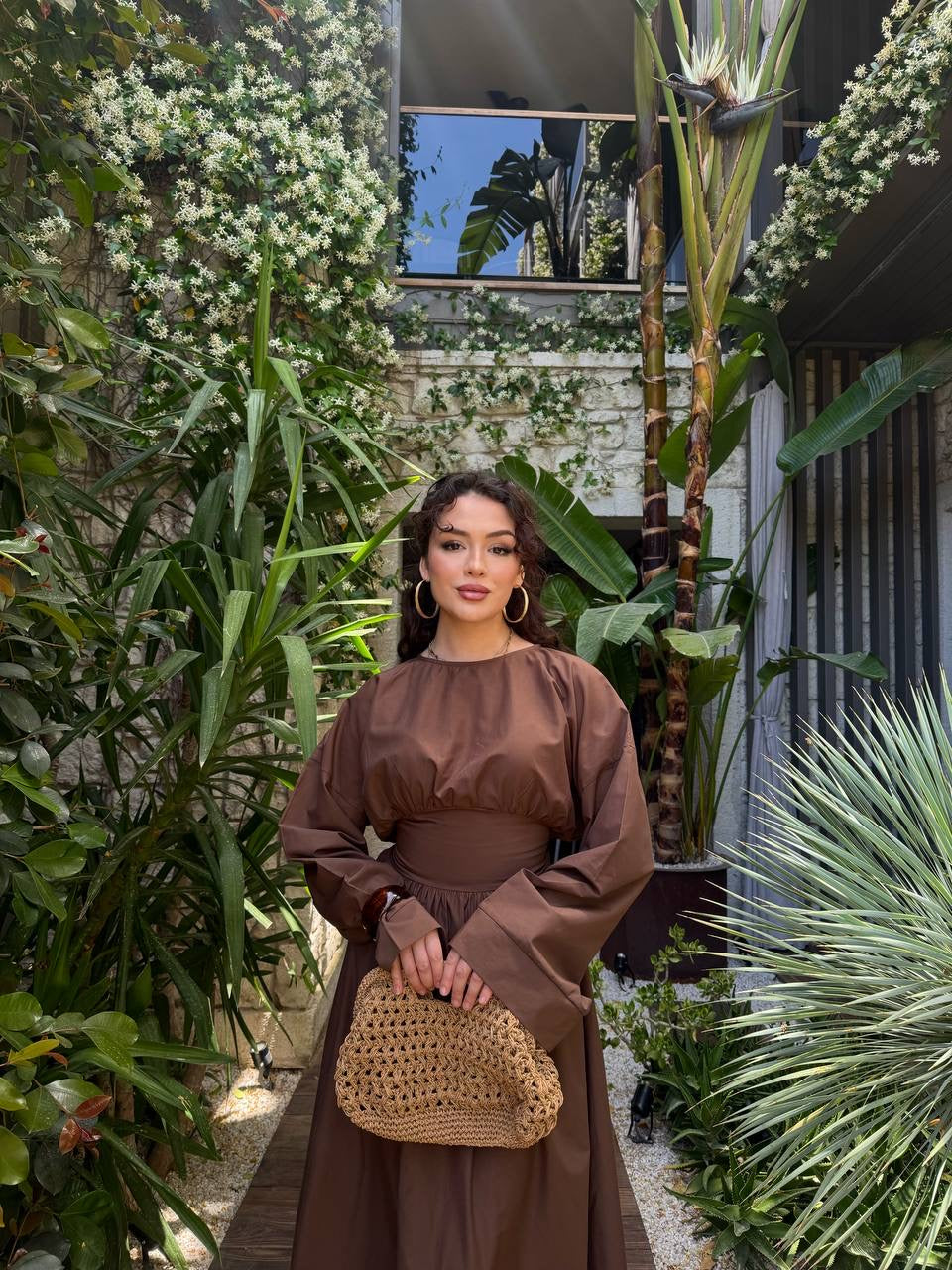 Luna Waist-Tie Maxi Dress