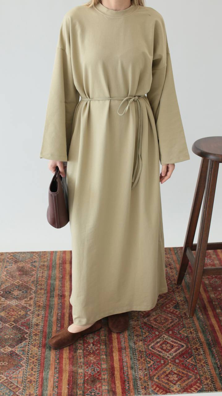 Loose fit maxi dress