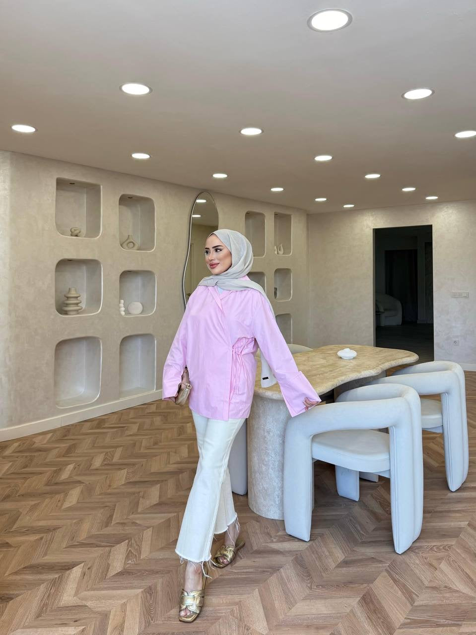 The Bloom Side knot Shirt