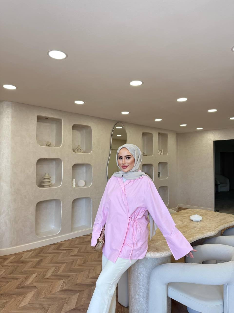 The Bloom Side knot Shirt