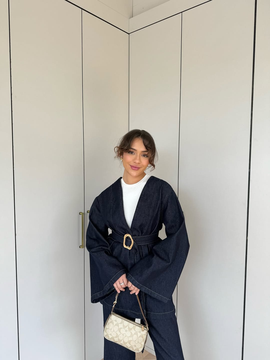 Dark Navy Denim Set