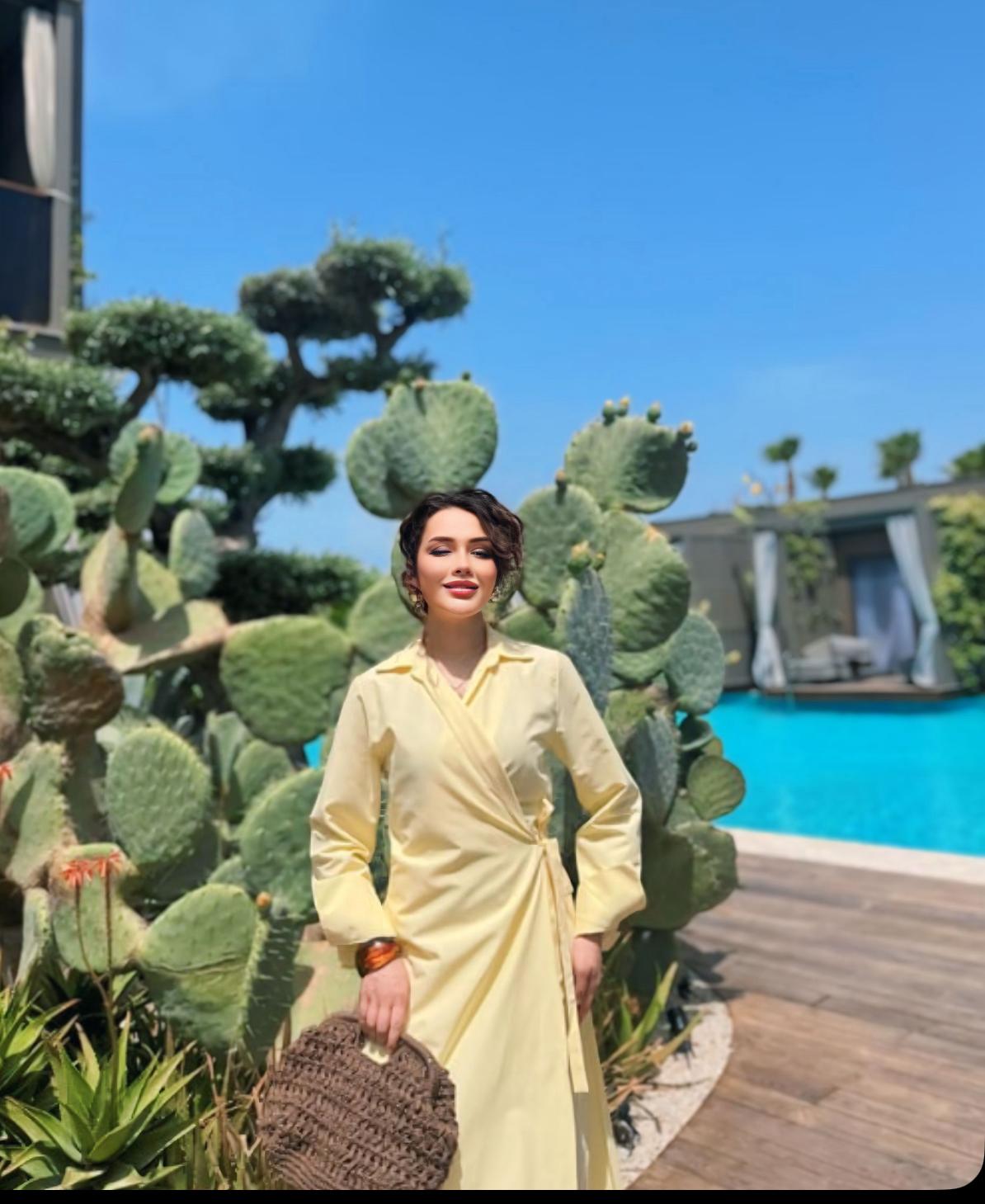 Oasis Wrap dress