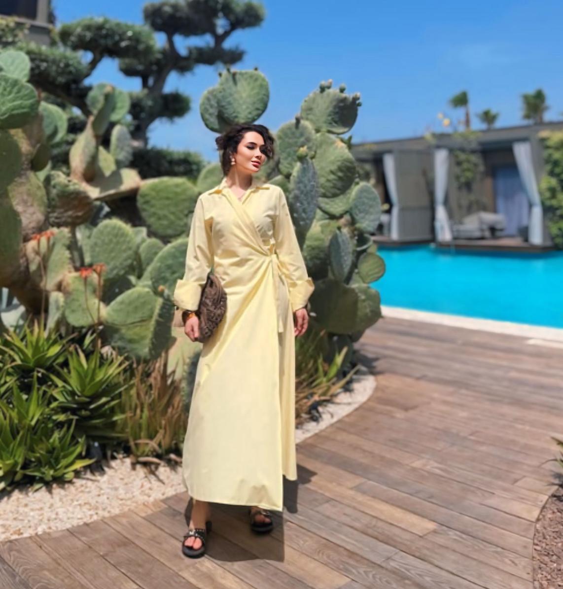 Oasis Wrap dress